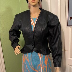 Terra Luna Cropped Leather Women's Jacket